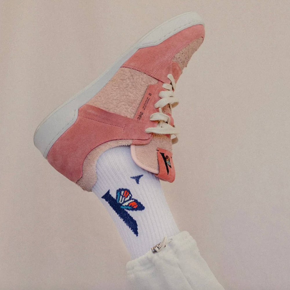 Waraire X No One System Men's The Delta Sneaker In Pink Size 12 - Picture 3 of 13